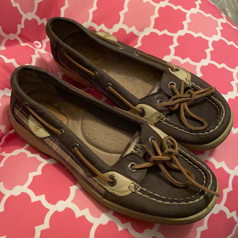 Sperry Grey Suede